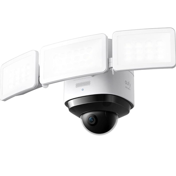 eufy Security Floodlight Cam S330 360-Degree Pan & Tilt Coverage 2K Full HD